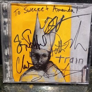 Train Album CD with Autographed Cover